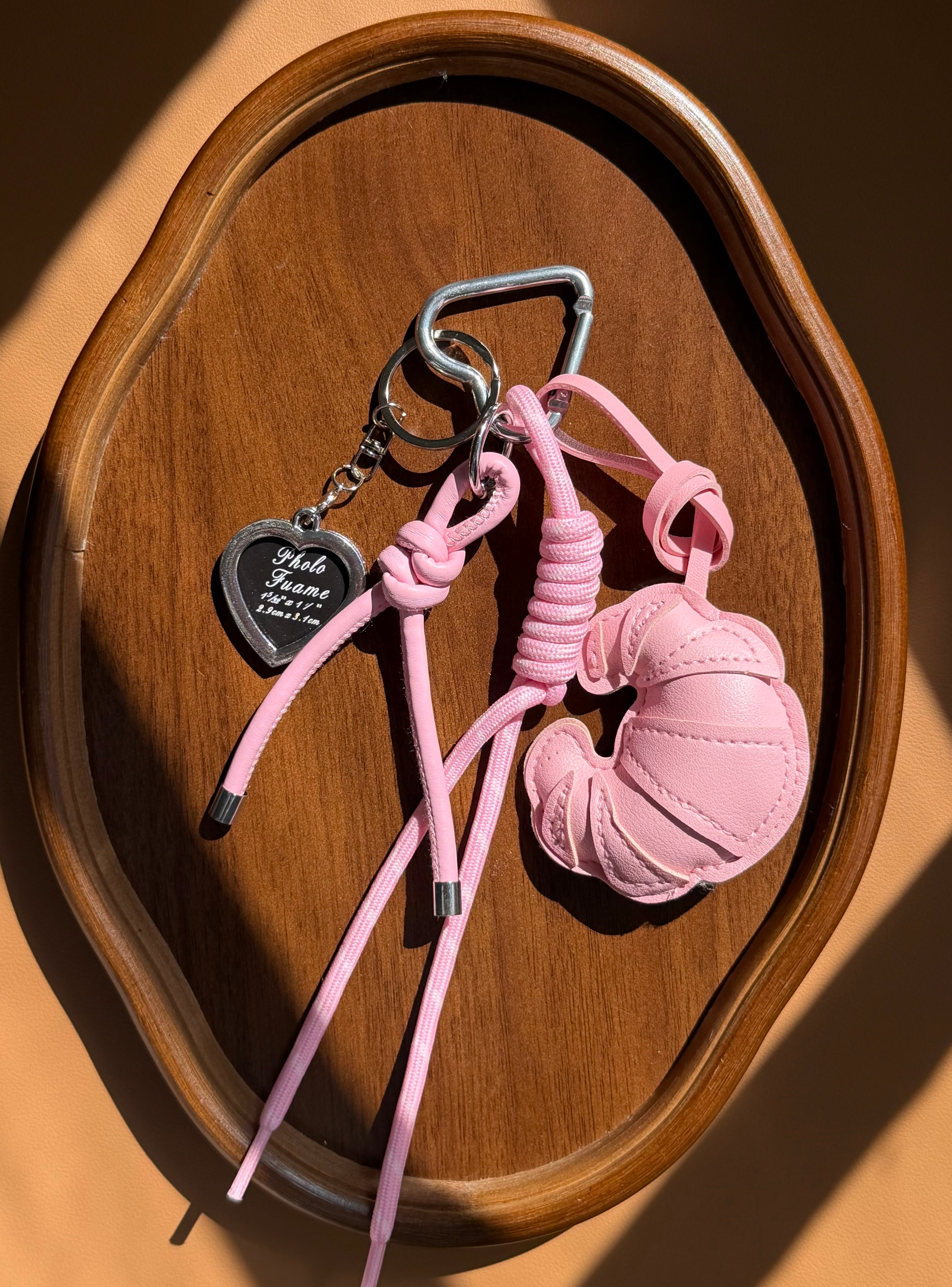 Croissant Bag Charm 🥐✨