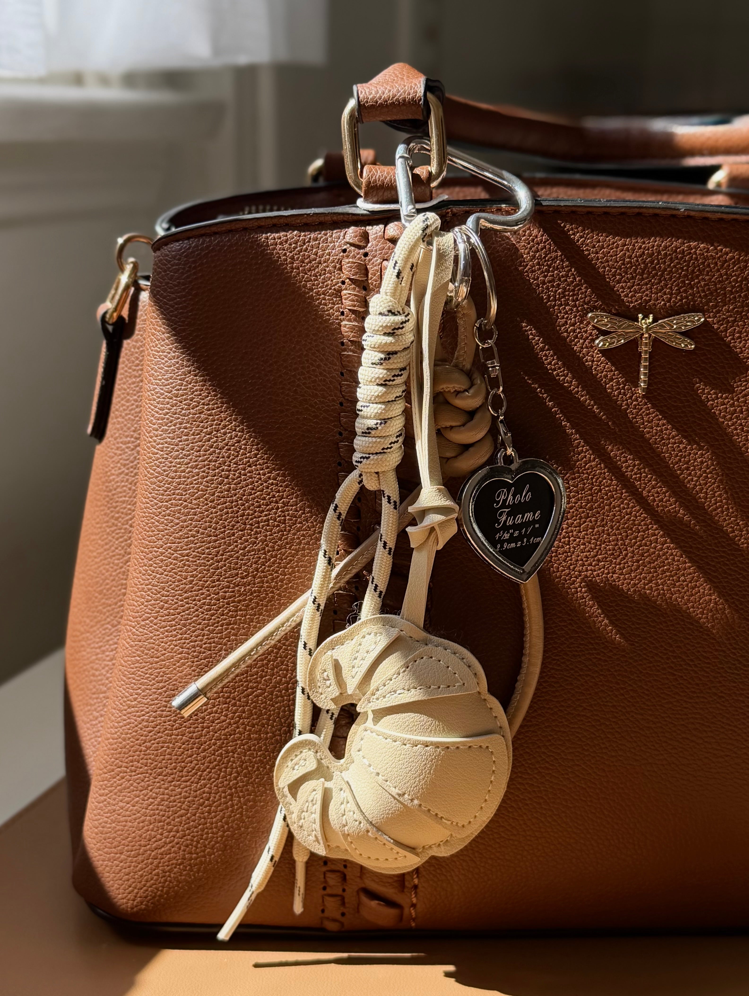 Croissant Bag Charm 🥐✨