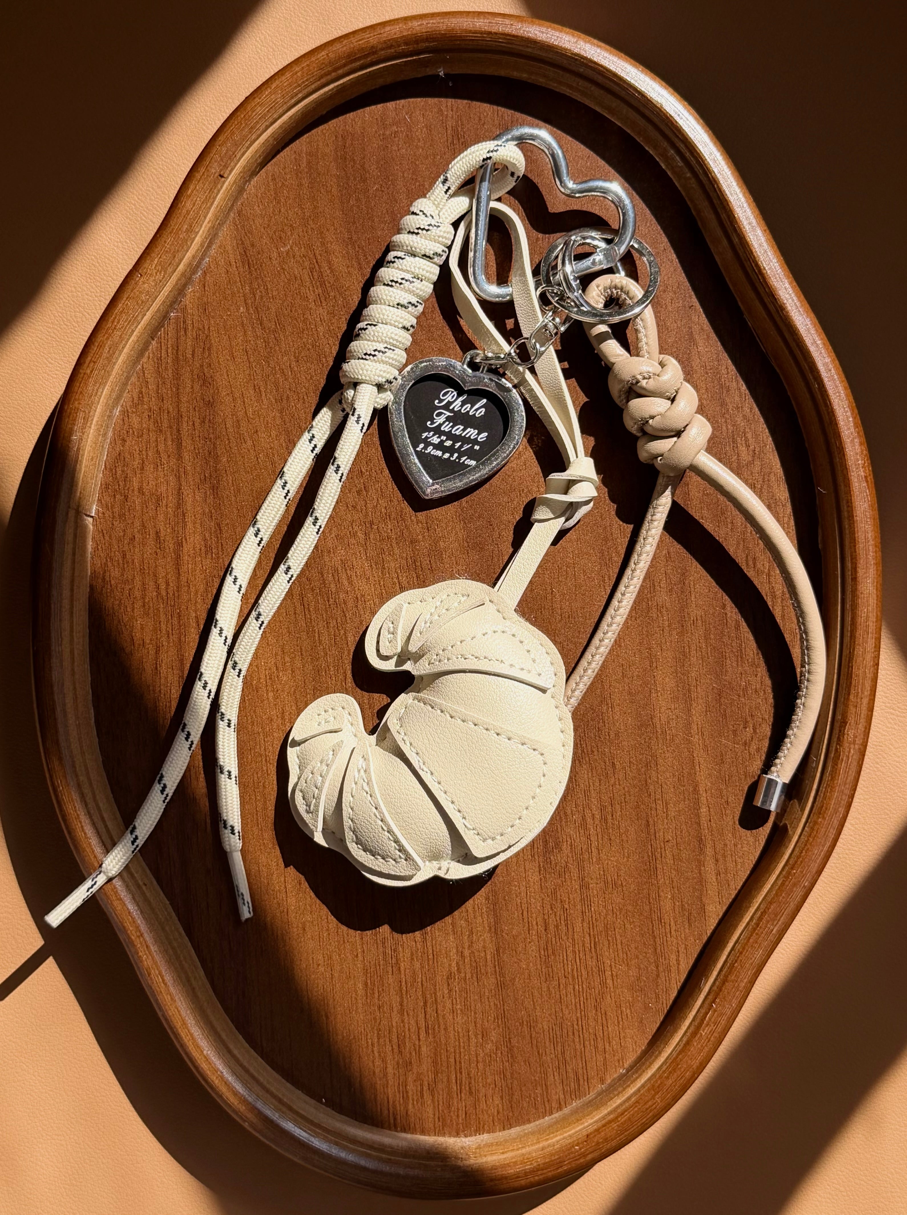 Croissant Bag Charm 🥐✨