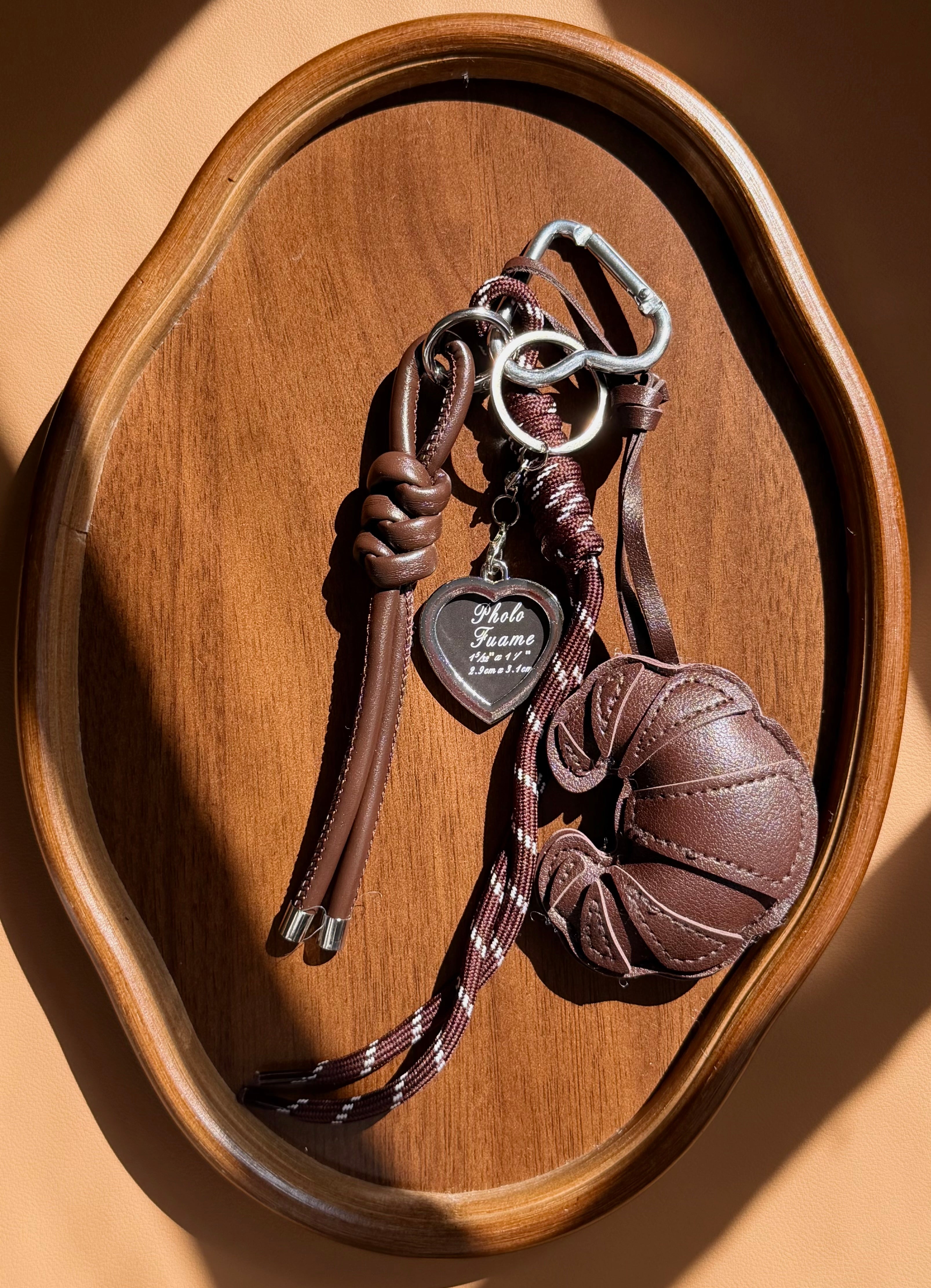 Croissant Bag Charm 🥐✨