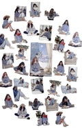 Cozy Reading Girl Stickers 💙-30pcs